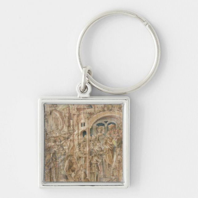 Llavero La embajada de Antenor a Grecia y el juicio de P (Frente)