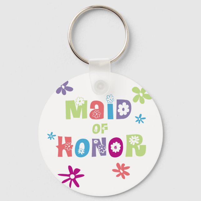 Llavero La empleada de los favores de honor (Anverso)