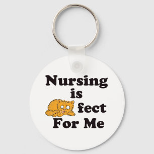 Llavero La enfermería es Purrr-fect para mí