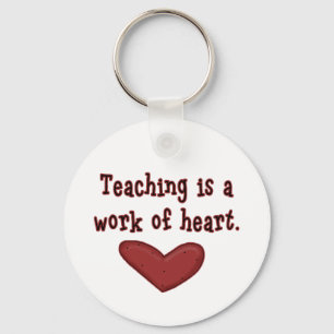 Llavero La enseñanza es un trabajo de camisetas y regalos