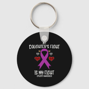 Llavero La Epilepsia Conciencia, la lucha de mi hija es mi