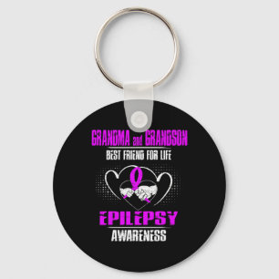 Llavero La Epilepsia De La Abuela Y El Abuelo Mejor Amigo