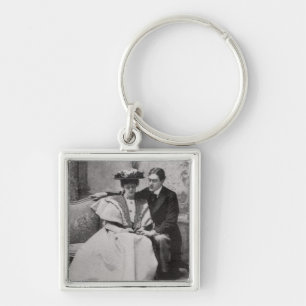 Llavero La escena del funcionamiento de la importancia de