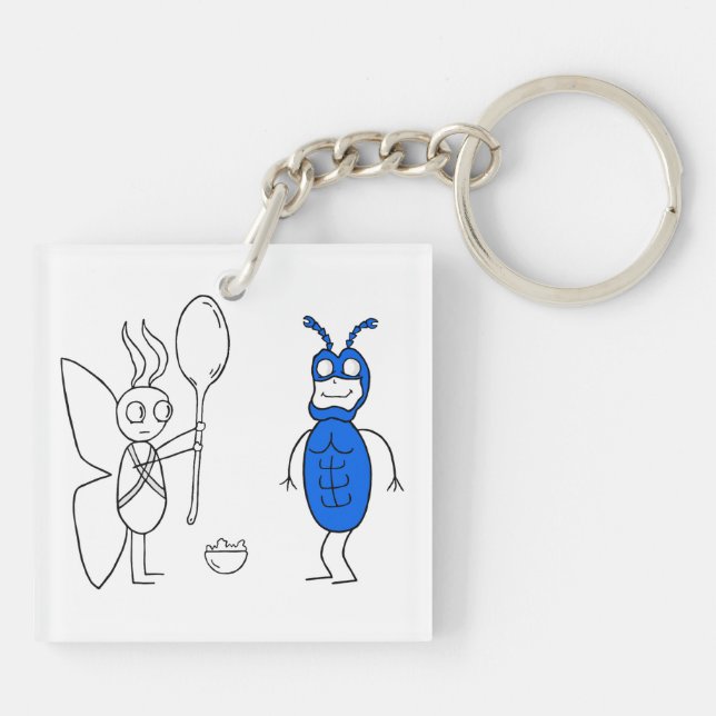 Llavero La ESCUELA ES Demasiado grande (Atrás)