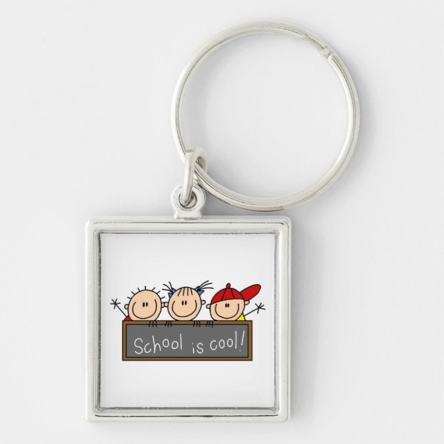 Llavero La escuela es Guay (Frente)