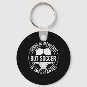 Llavero La escuela es importante pero el fútbol es más imp