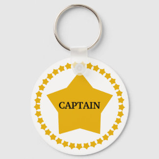 Llavero La estrella del oro del capitán