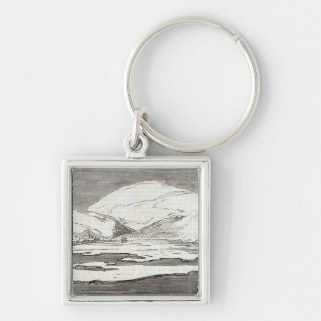 Llavero La expedición de Polo Norte (Frente)