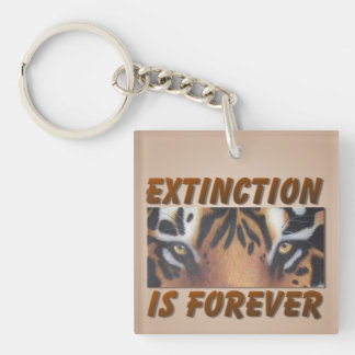 Llavero La Extinción Es Para Siempre Tigre