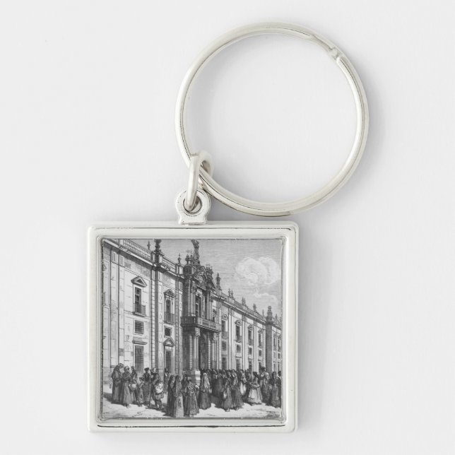 Llavero La fábrica del tabaco en Sevilla (Frente)