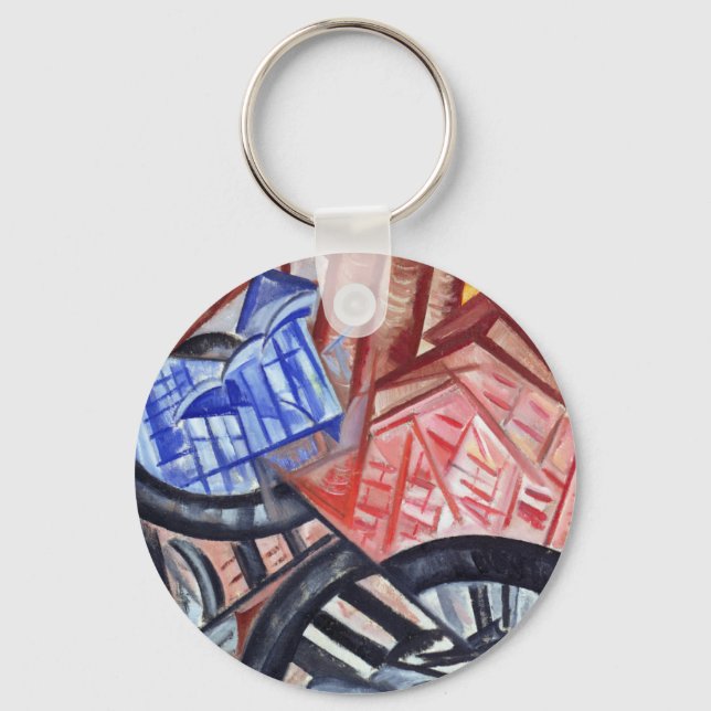 Llavero La fábrica y el puente (Anverso)