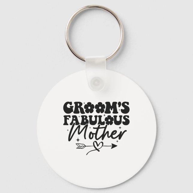 Llavero La fabulosa madre Groovy de Groom (Anverso)