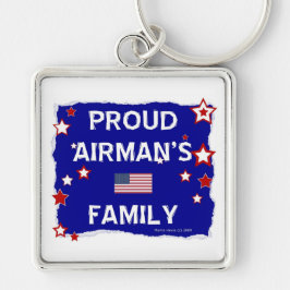 Llavero La familia de Orgulloso Airman