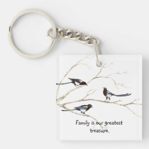 Llavero La familia es nuestro mayor tesoro.