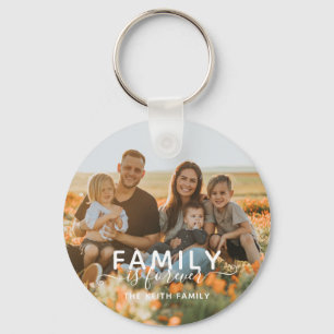Llavero La Familia Moderna De Moda Es Para Siempre Foto