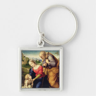 Llavero La familia santa con un cordero, 1507