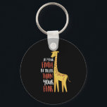 Llavero La fe de la jirafa motivacional más alta que el mi<br><div class="desc">Que tu fe sea más alta que tu miedo. Graciosa mercadería inspiradora para los que aman a los animales, cita de motivación, fanáticos del humor, chistes, puntas de animales, sarcasmo y cita graciosa. Mantente alto, ten confianza como tu animal espiritual con esta mercadería de jirafa. Un gran regalo para los...</div>