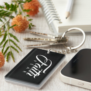 Llavero La fe sobre el miedo negro