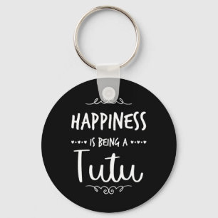 Llavero La felicidad como una abuela hawaiana tutu