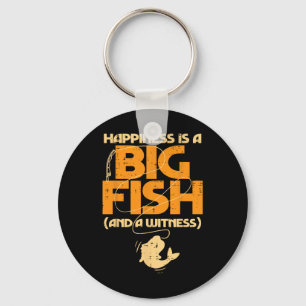 Llavero La Felicidad Es Un Gran Testigo De Peces Hombres D