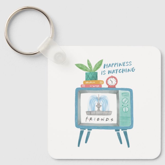 Llavero La felicidad es ver a los AMIGOS™ (Anverso)