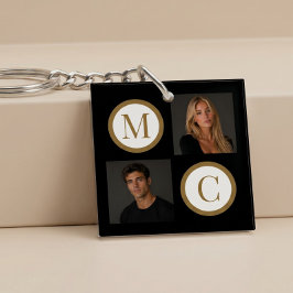 Llavero La forma en que somos Foto de pareja personalizada