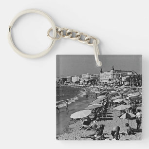 Llavero La Francia vintage Cannes la playa