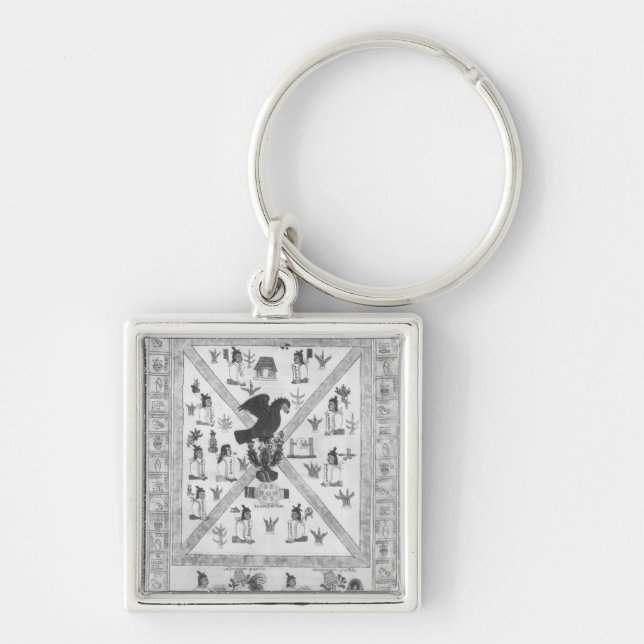 Llavero La fundación de Tenochtitlan (Frente)