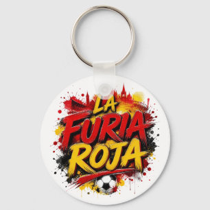 Llavero La Furia Roja - apodo del equipo nacional de Españ