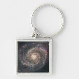 Llavero La galaxia del remolino M51 & Compañera en el espa