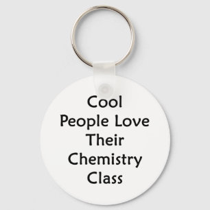 Llavero La gente fresca ama su clase de química