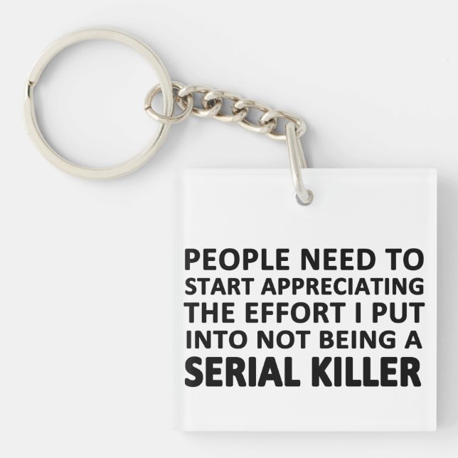 Llavero La gente necesita empezar a apreciar (Frente)