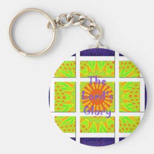 Llavero La gloriosa geometría del Señor: Divertida y creat