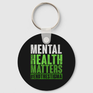 Llavero La Graciosa Salud Mental Verde Y La Conciencia Ter