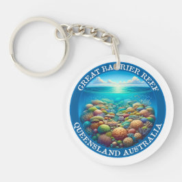 Llavero La Gran Barrera de Coral, Queensland, Australia