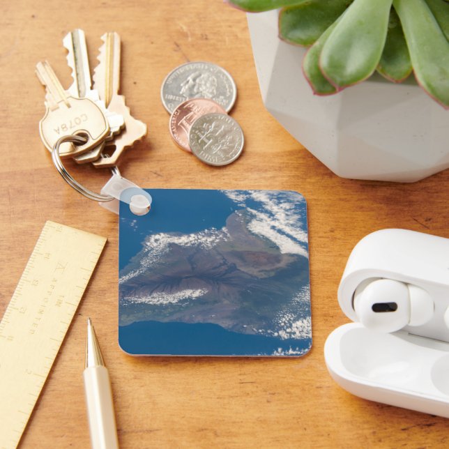 Llavero La Gran Isla De Hawaii Y Sus Montañas (Escritorio )