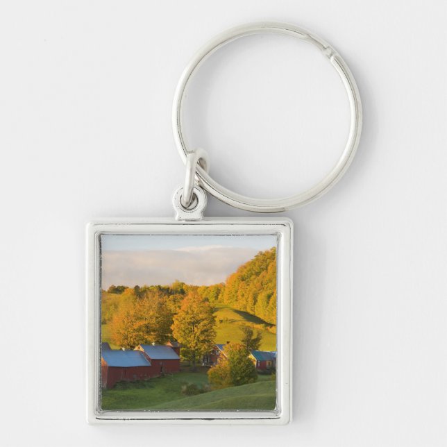 Llavero La granja de Jenne en Woodstock, Vermont. Caída. 2 (Frente)