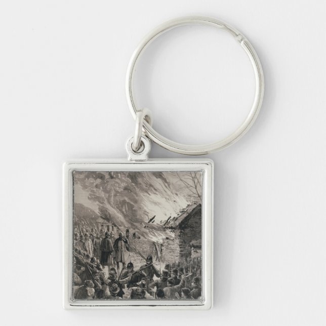 Llavero La guerra del alquiler en Irlanda (Frente)