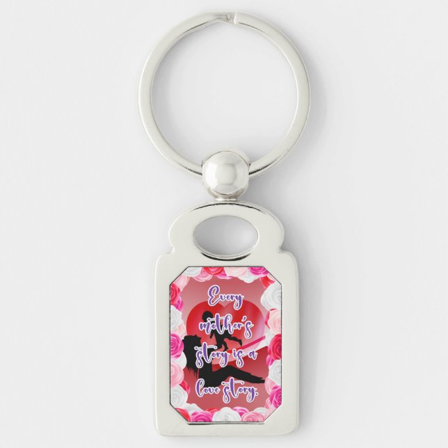 Llavero La historia de amor de una madre (Anverso)