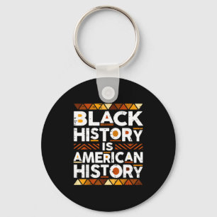 Llavero La historia negra es la historia americana afroame