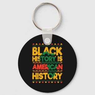 Llavero La historia negra es la historia americana Patriót