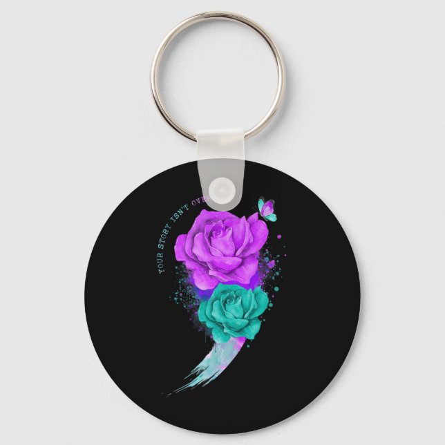 Llavero La historia no terminó todavía, la prevención del  (Anverso)