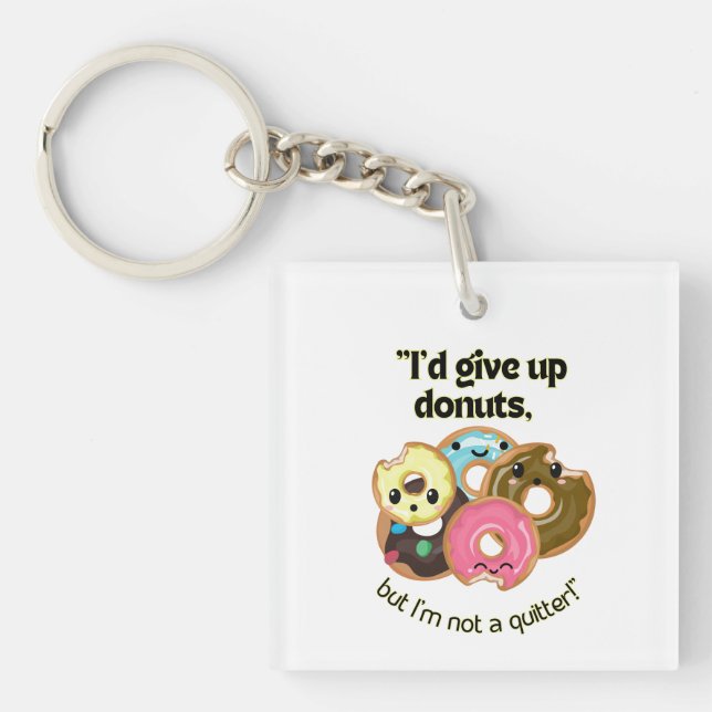 LLAVERO LA IDEA NOS DA DONUTS PERO NO SOY UN BASTIDOR (Frente)