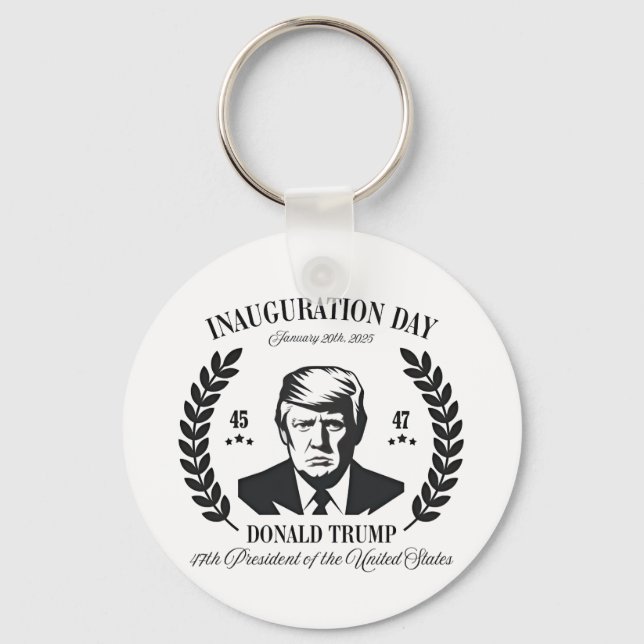 Llavero La inauguración de Trump en 2025 Orgullosa Maga (Anverso)