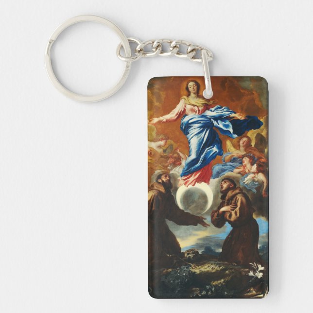 Llavero La Inmaculada Concepción de la Virgen María (Frente)
