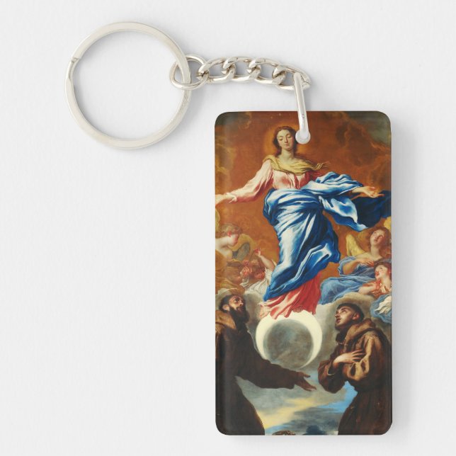 Llavero La Inmaculada Concepción de la Virgen María (Frente)