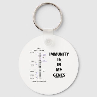 Llavero La Inmunidad Está En Mis Genes (Cromosoma Inmunoló