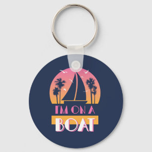 Llavero La isla sola - estoy en un barco