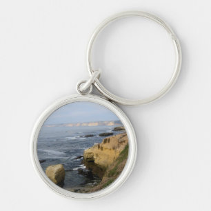 Llavero La Jolla Cove Beach Seabirs Personalizado Keychain