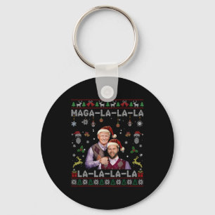 Llavero La La La Donald Trump engaña a 47 Navidades feos s